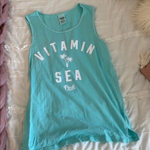 vitamin sea VS pink tank top